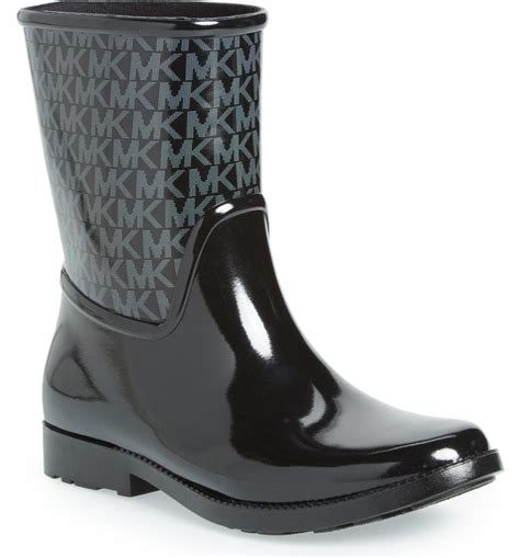 sutter rain bootie michael kors|Michael Michael Kors Womens Sutter Ankle Logo Rain Boots.